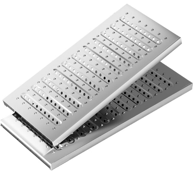 渝中不锈钢沟盖板展示